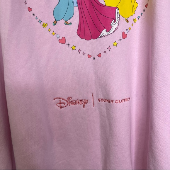 Stoney Clover Lane x Disney Princess Crewneck Sweater Sz 2XL - Picture 3 of 11